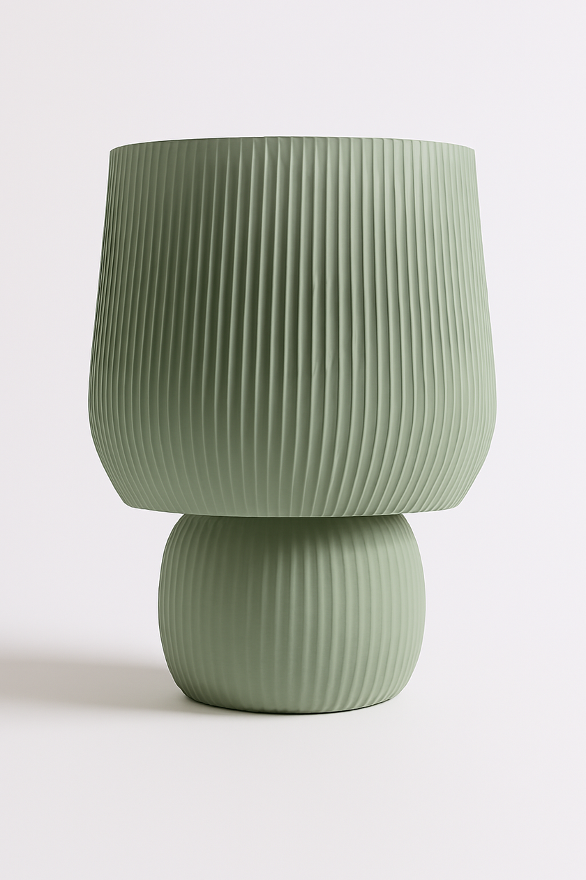 Éclat Sauvage – Lampe artisanale en impression 3D
