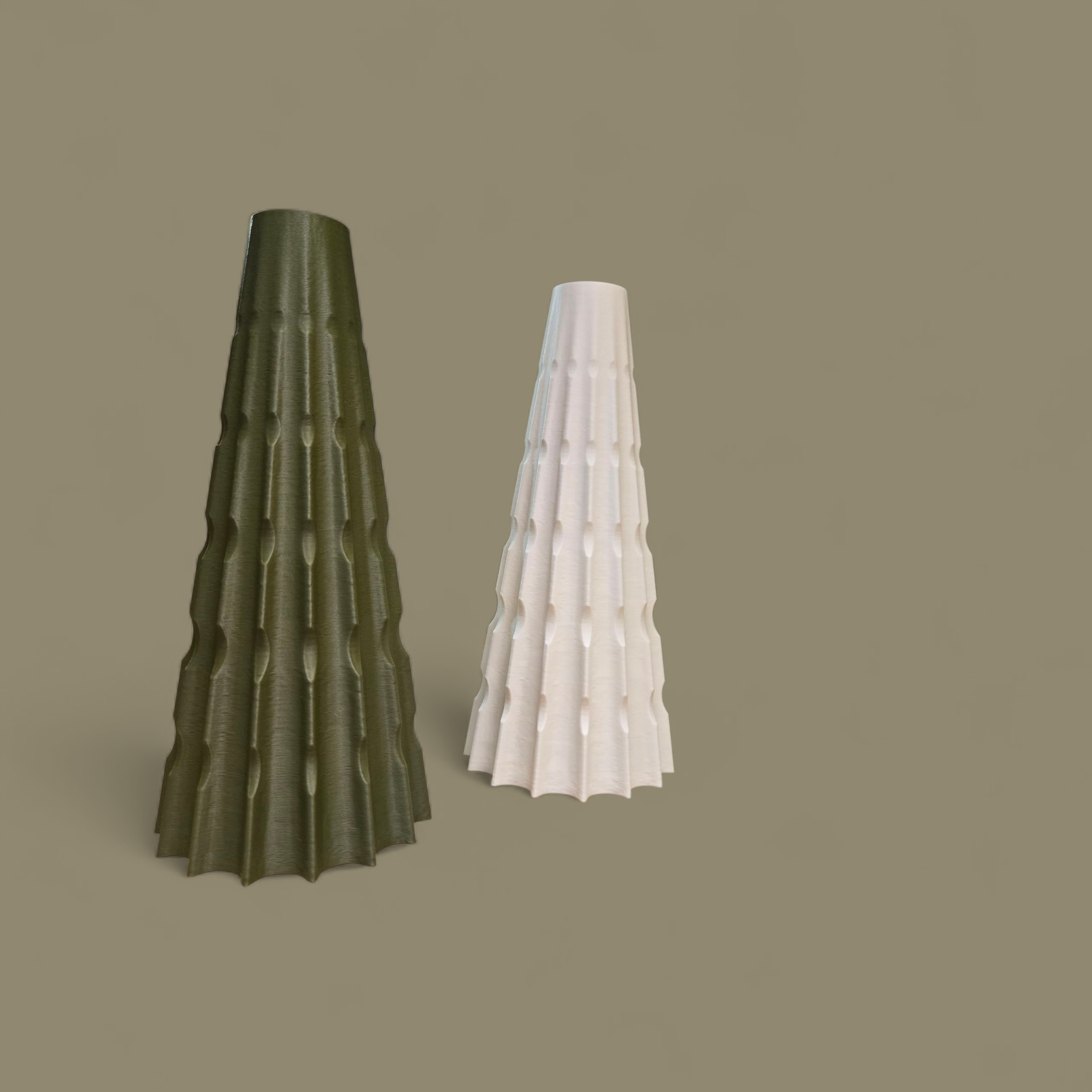 Pampéa – Vase texturé en PLA écologique
