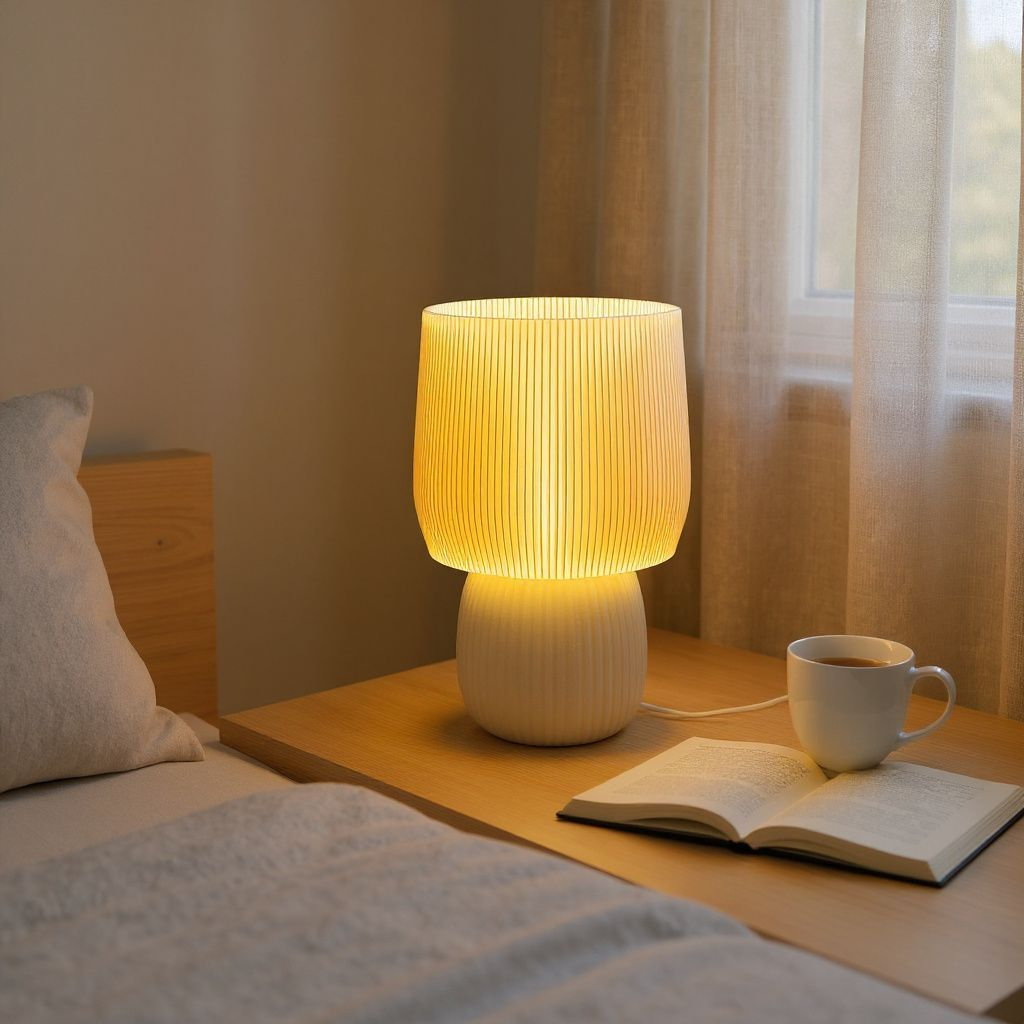 Éclat Sauvage – Lampe artisanale en impression 3D