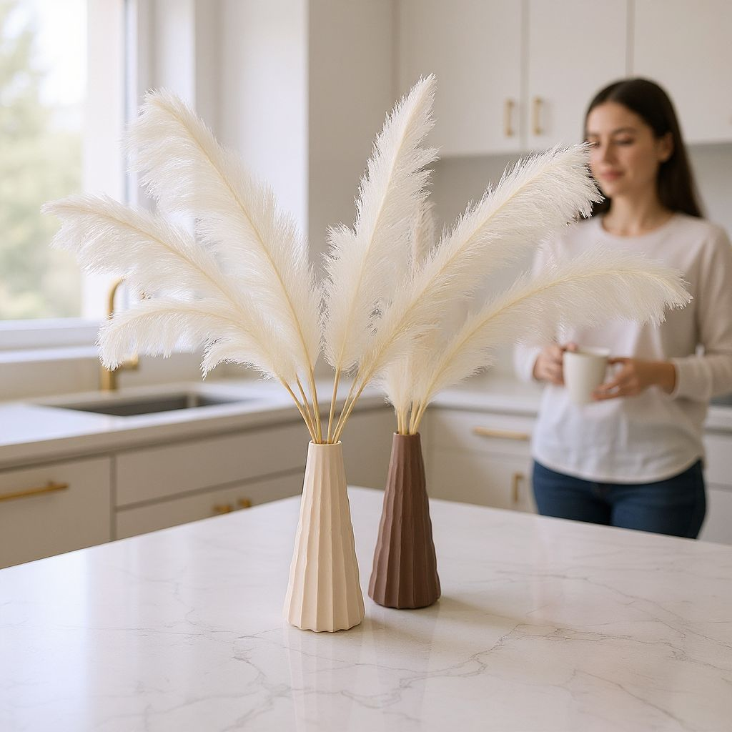 Pampéa – Vase texturé en PLA écologique