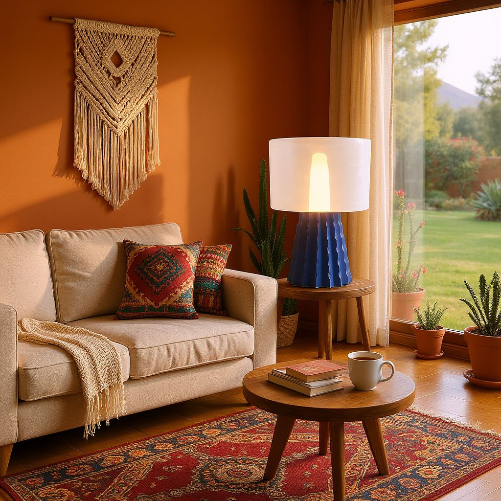 Éclosion – Lampe sculpturale en PLA mat
