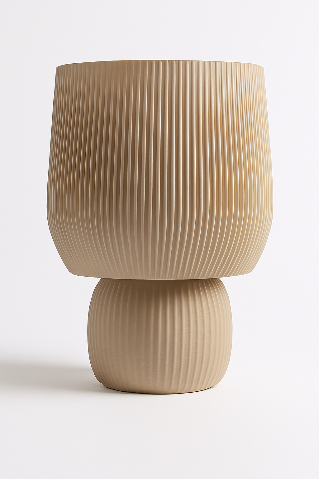 Éclat Sauvage – Lampe artisanale en impression 3D
