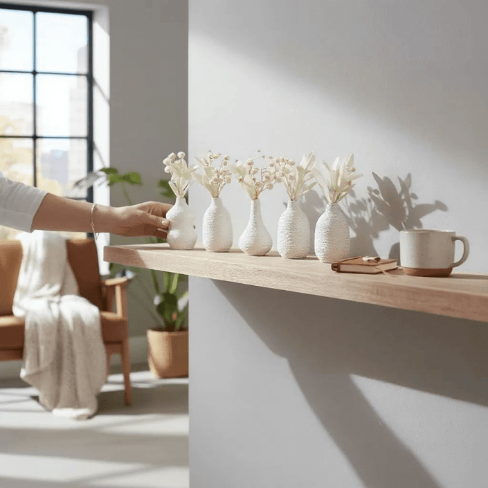 🌿 Floréole – Mini Vase Magnétique - Racines Sauvages