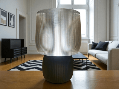 Lampe artisanale Éclat Sauvage: une lumière sauvagement belle. - Racines Sauvages