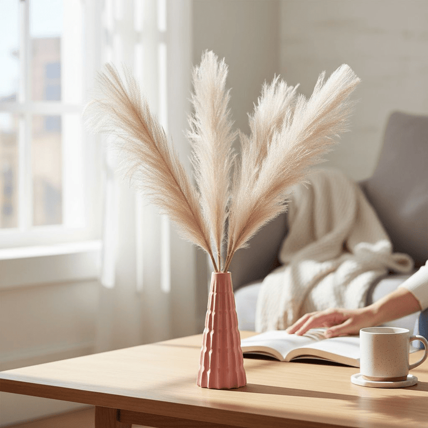 Pampéa Vase texturé en PLA écologique - Racines Sauvages