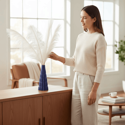 Pampéa Vase texturé en PLA écologique - Racines Sauvages