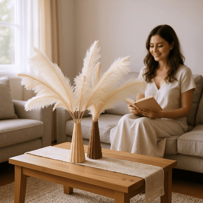 Pampéa Vase texturé en PLA écologique - Racines Sauvages