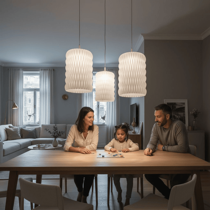 Suspension à 3 Abats - Jours - VégéLua - Racines Sauvages