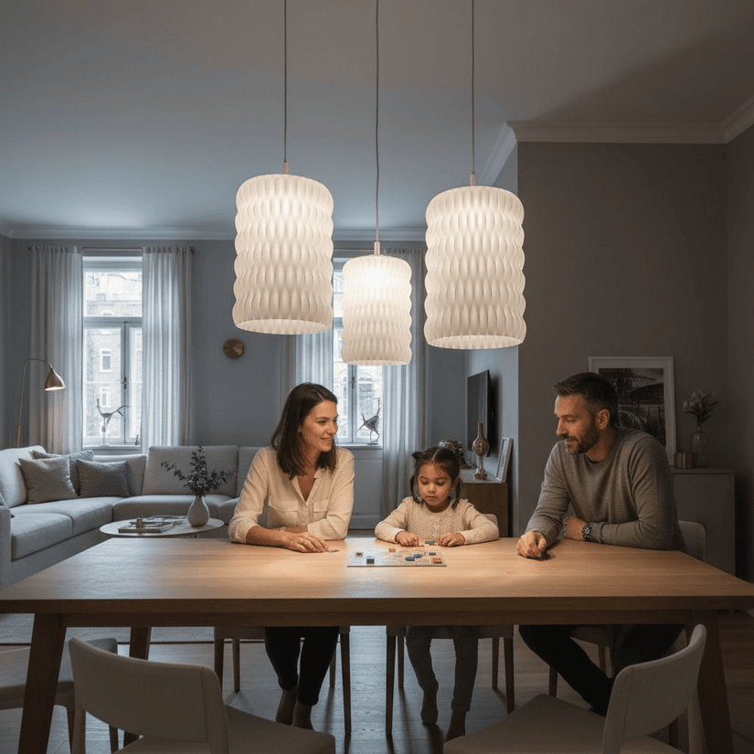 Suspension à 3 Abats - Jours - VégéLua - Racines Sauvages